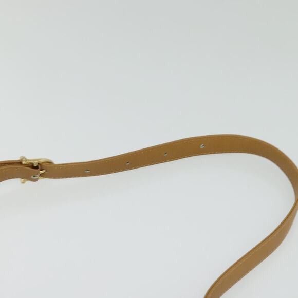 CELINE Macadam Canvas Shoulder Bag Pvc Beige Gold - Picture 8 of 13